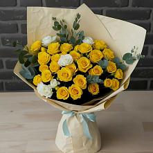 Букет цветов из:  Розы #REPLACE_PRED# Восходе