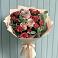Букет цветов из: Гвоздики и Розы в Восходе
