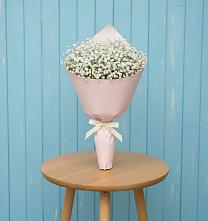 Букет цветов из:  Гипсофила в Восходе