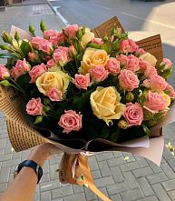 Букет цветов из:  Розы #REPLACE_PRED# Восходе