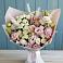 Букет цветов из: Альстромерии и Розы в Восходе