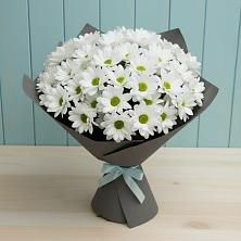 Букет цветов из:  Хризантемы в Восходе