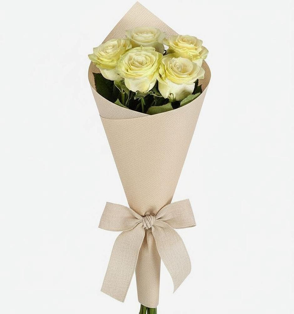 Букет цветов из: Розы в Восходе