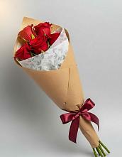 Букет цветов из:  Розы в Восходе
