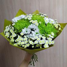 Букет цветов из:  Хризантемы #REPLACE_PRED# Восходе