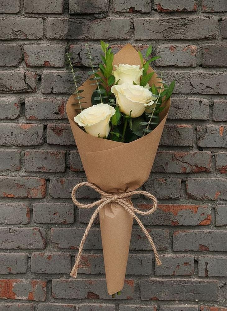 Букет цветов из: Розы в Восходе