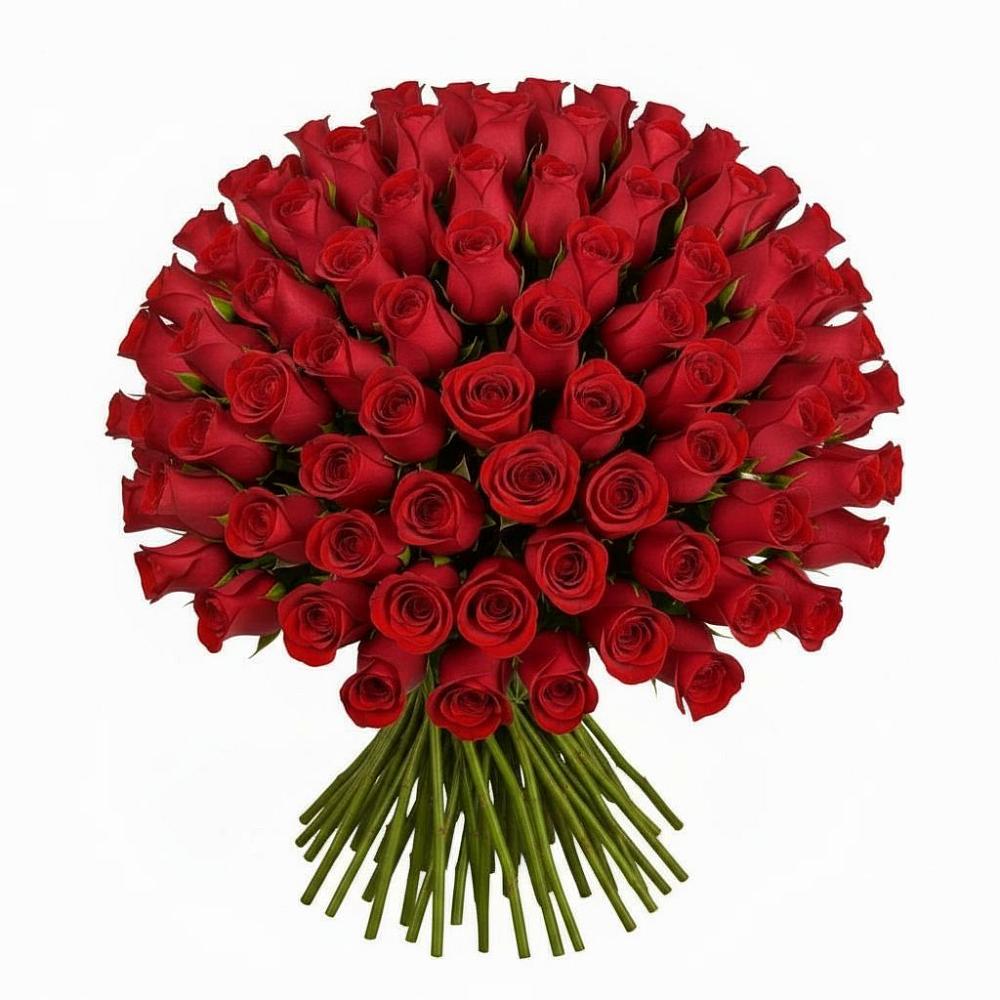 Букет Красные розы Чери Лав в Восходе