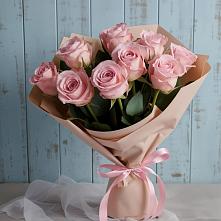 Букет цветов из:  Розы в Восходе