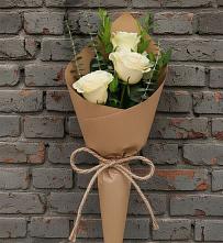 Букет цветов из:  Розы в Восходе