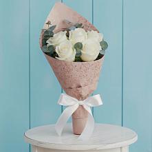 Букет цветов из:  Розы в Восходе