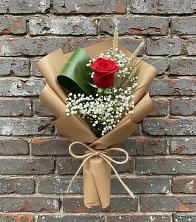 Букет цветов из:  Розы в Восходе