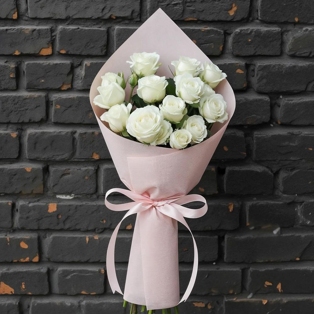 Букет цветов из: Розы в Восходе