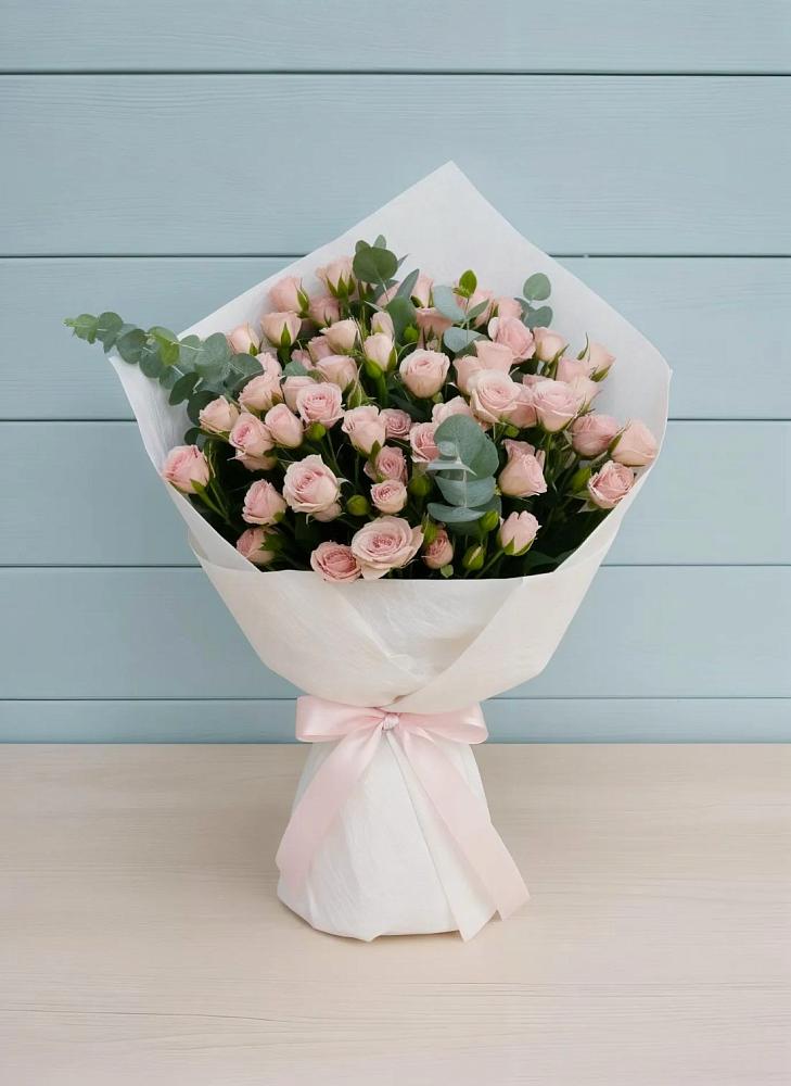 Букет цветов из: Розы в Восходе