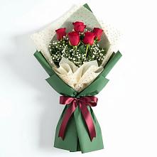 Букет цветов из:  Розы в Восходе