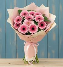 Букет цветов из:  Герберы #REPLACE_PRED# Восходе